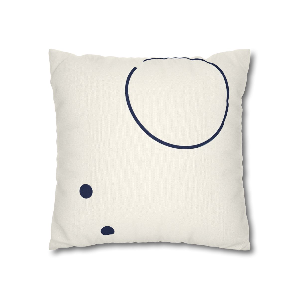 Orbiting Arc And Twin Dots designer print pillow cases