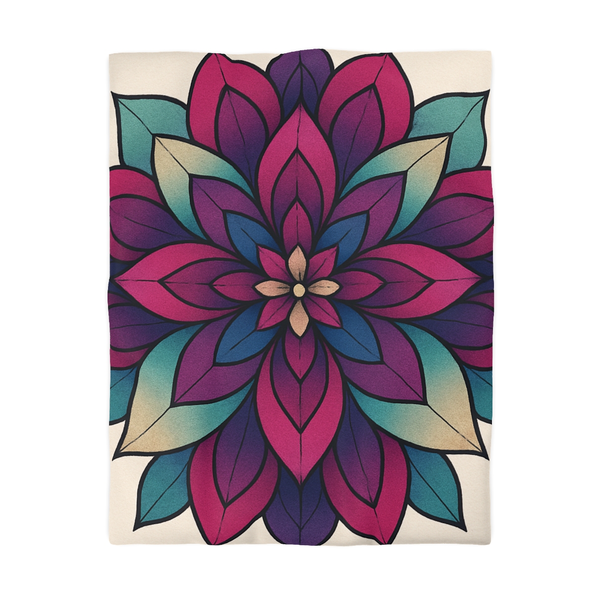 Petal Prism Overlap warm winter duvets