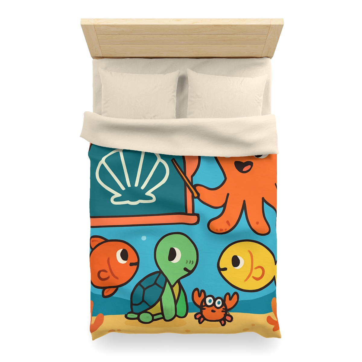 Coral Classroom Under The Sea trendy bedroom duvets
