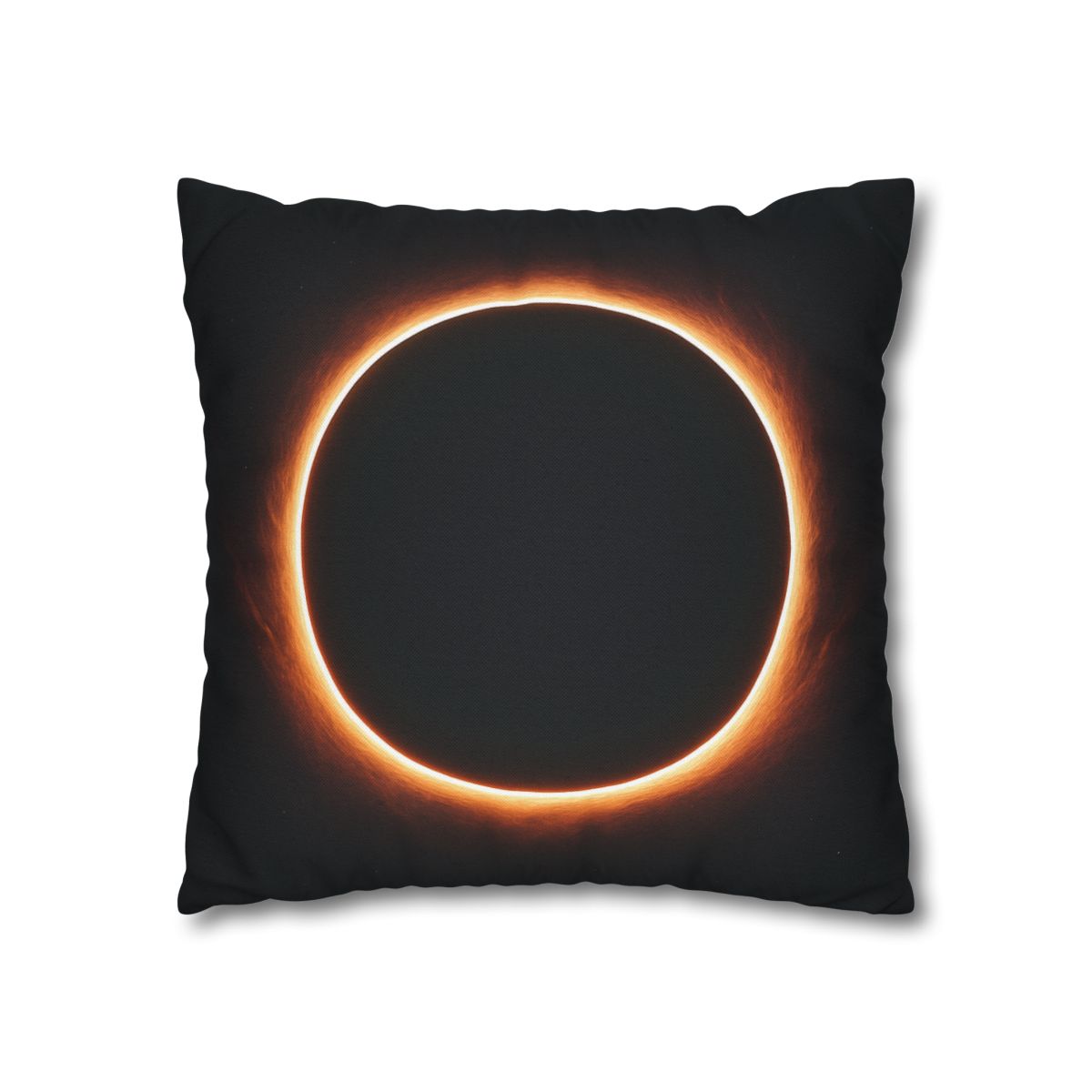Dark Horizon Singularity Glow personalized pillow covers