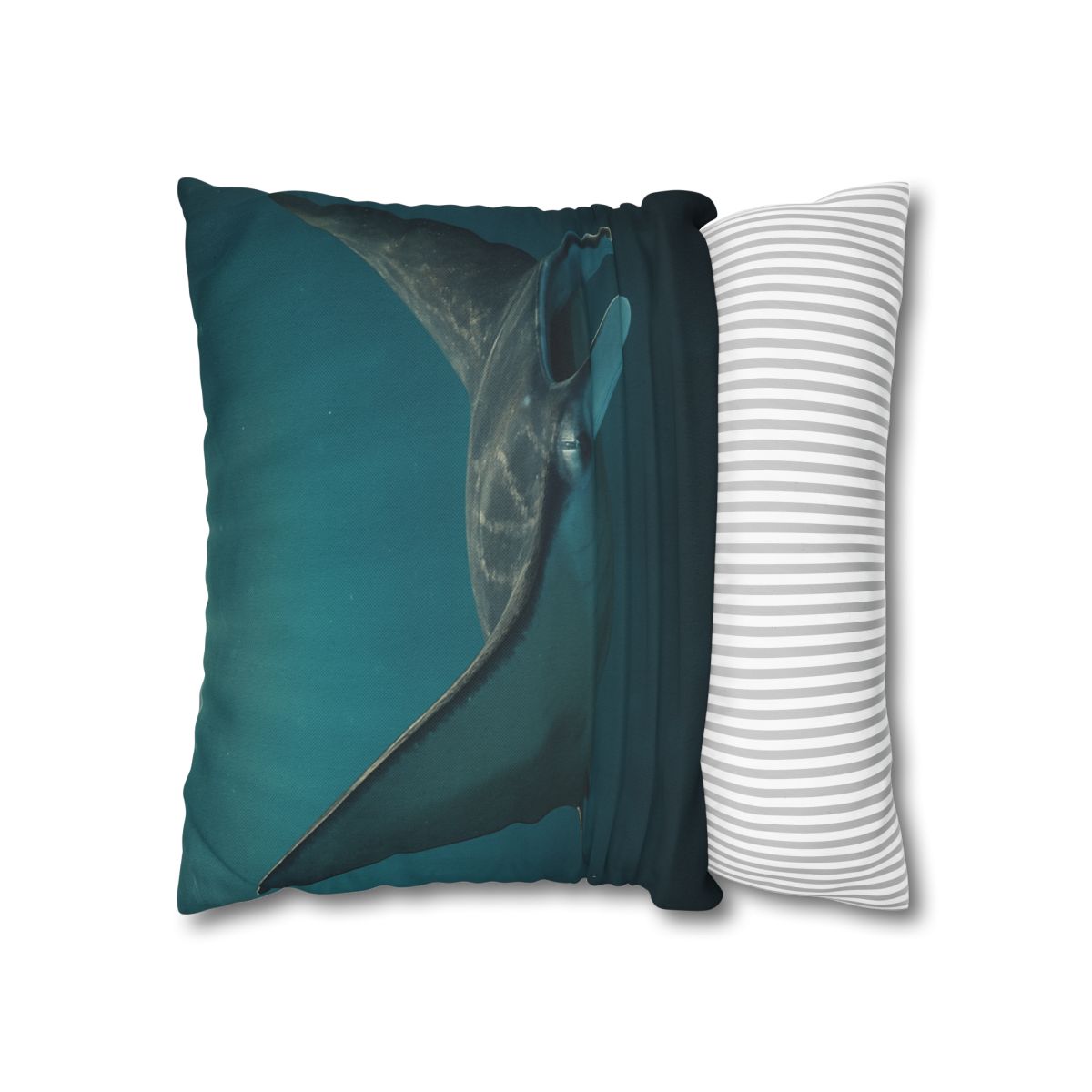 Starlit Drift Manta Ray designer print pillow cases