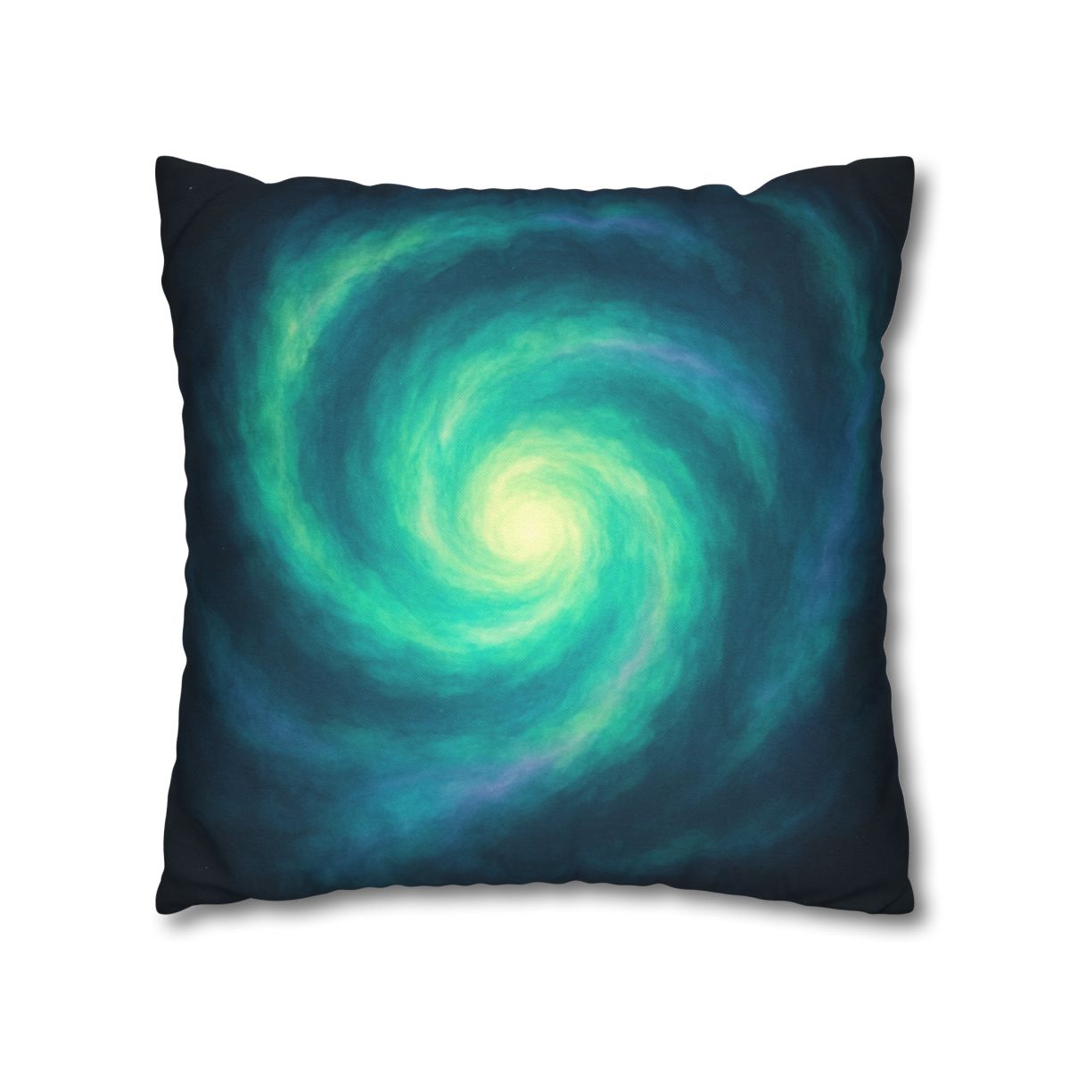 Aurora Halo Spiral soft cotton pillow cases