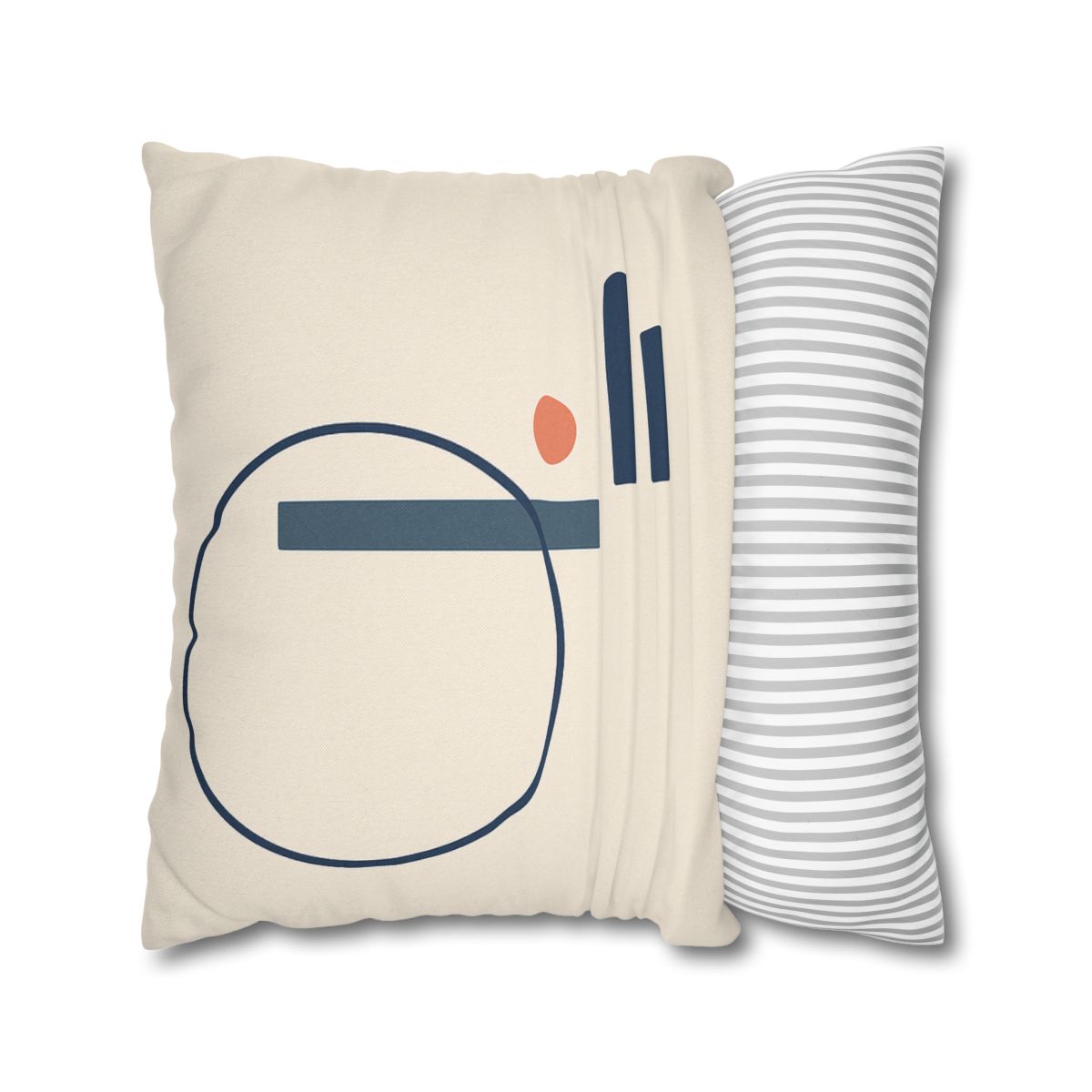 Quiet Orbit With Split Bars soft cotton pillow cases