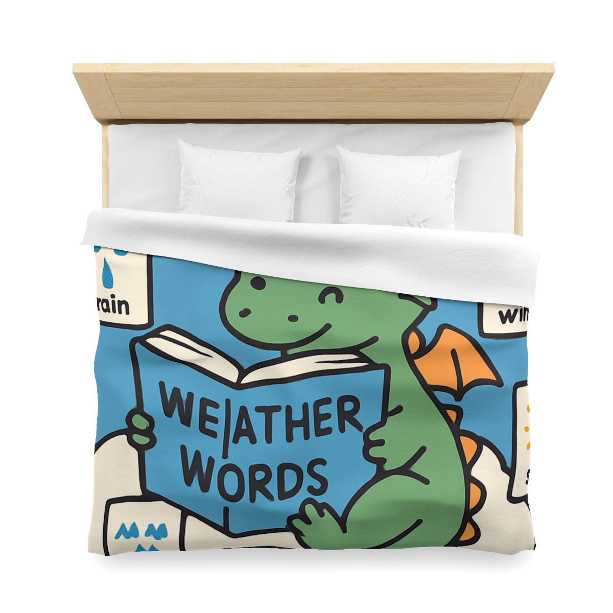 Cloud Library Dragon custom duvets