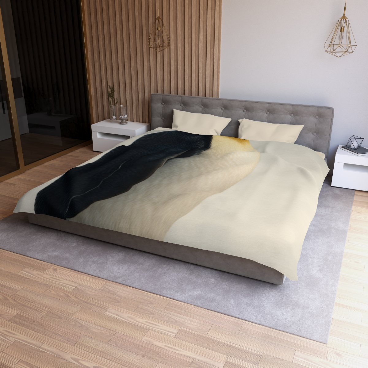 Aurora Hush Emperor Penguin warm winter duvets