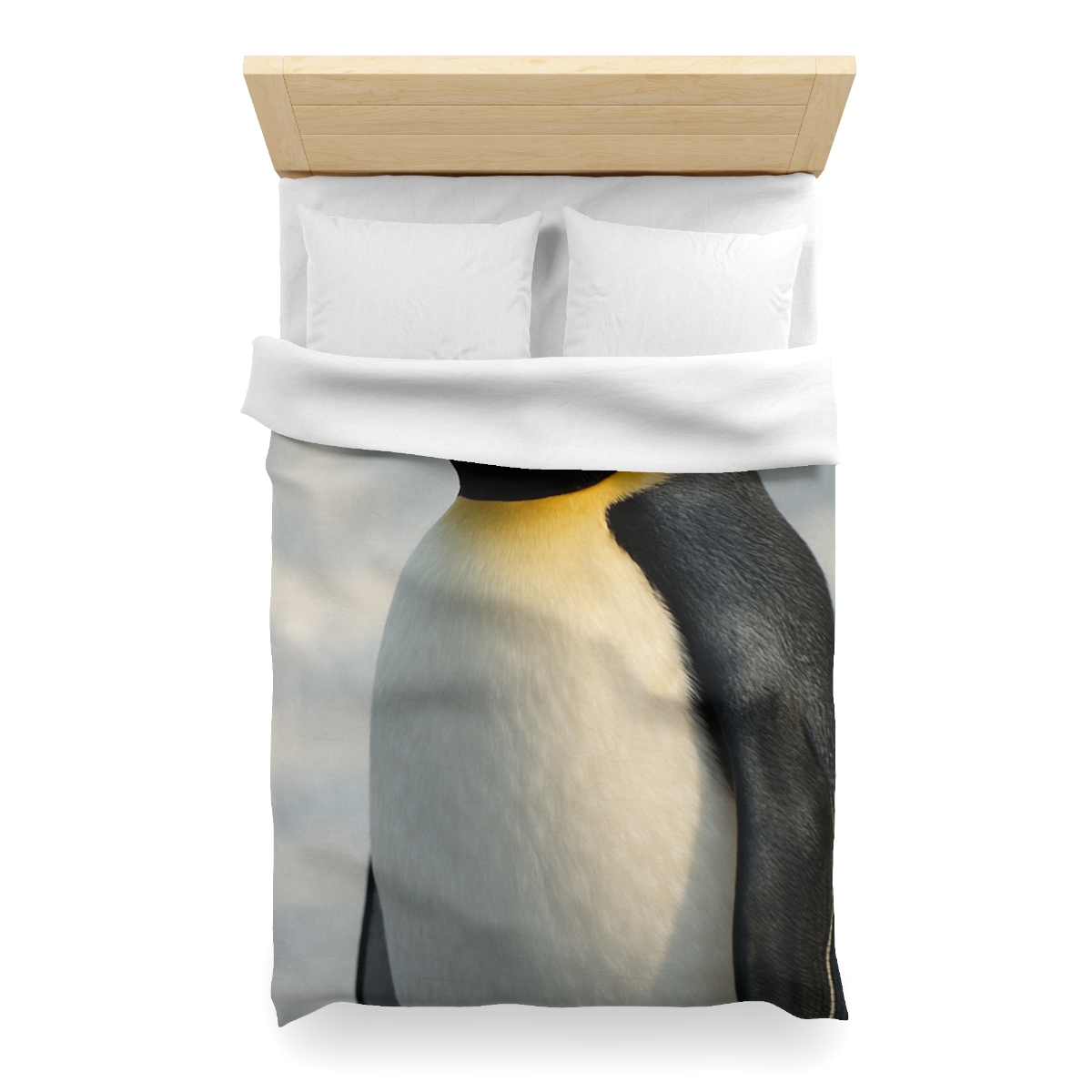 Aurora Drift Emperor Penguin stylish duvet covers