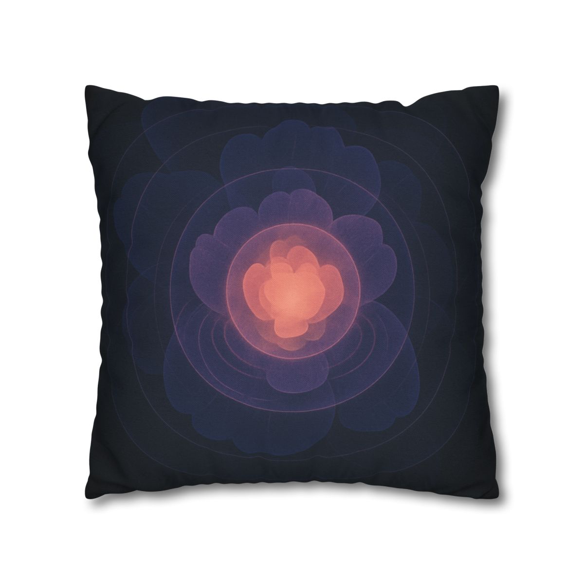 Petal Halo Interference stylish decorative pillowcases