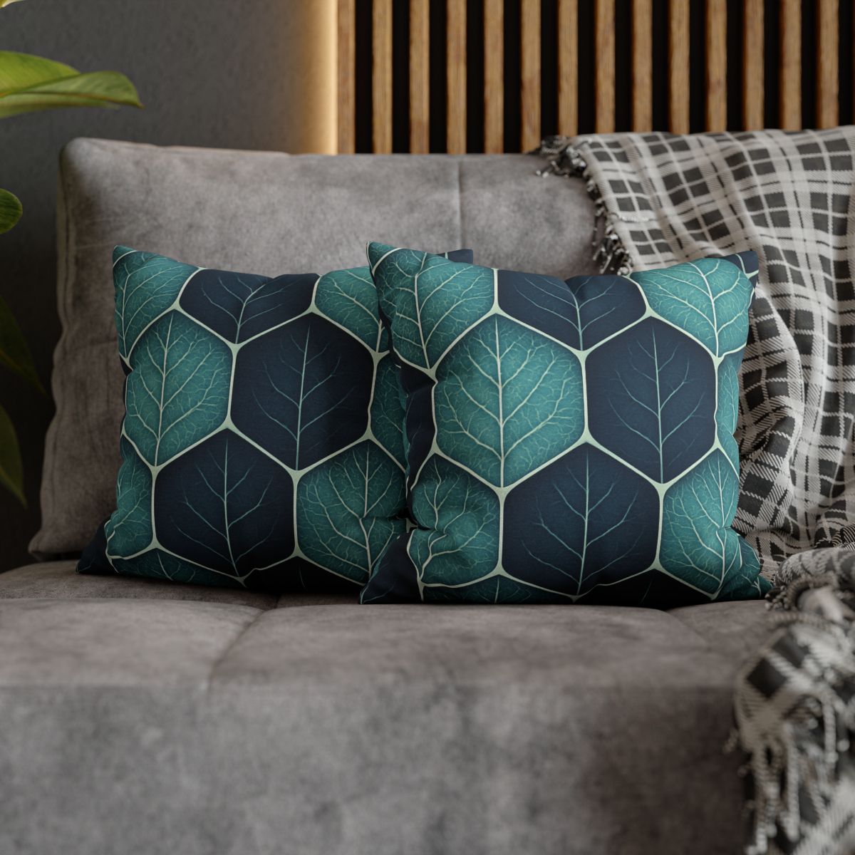 Leaf Lattice Radiance trendy patterned pillow cases