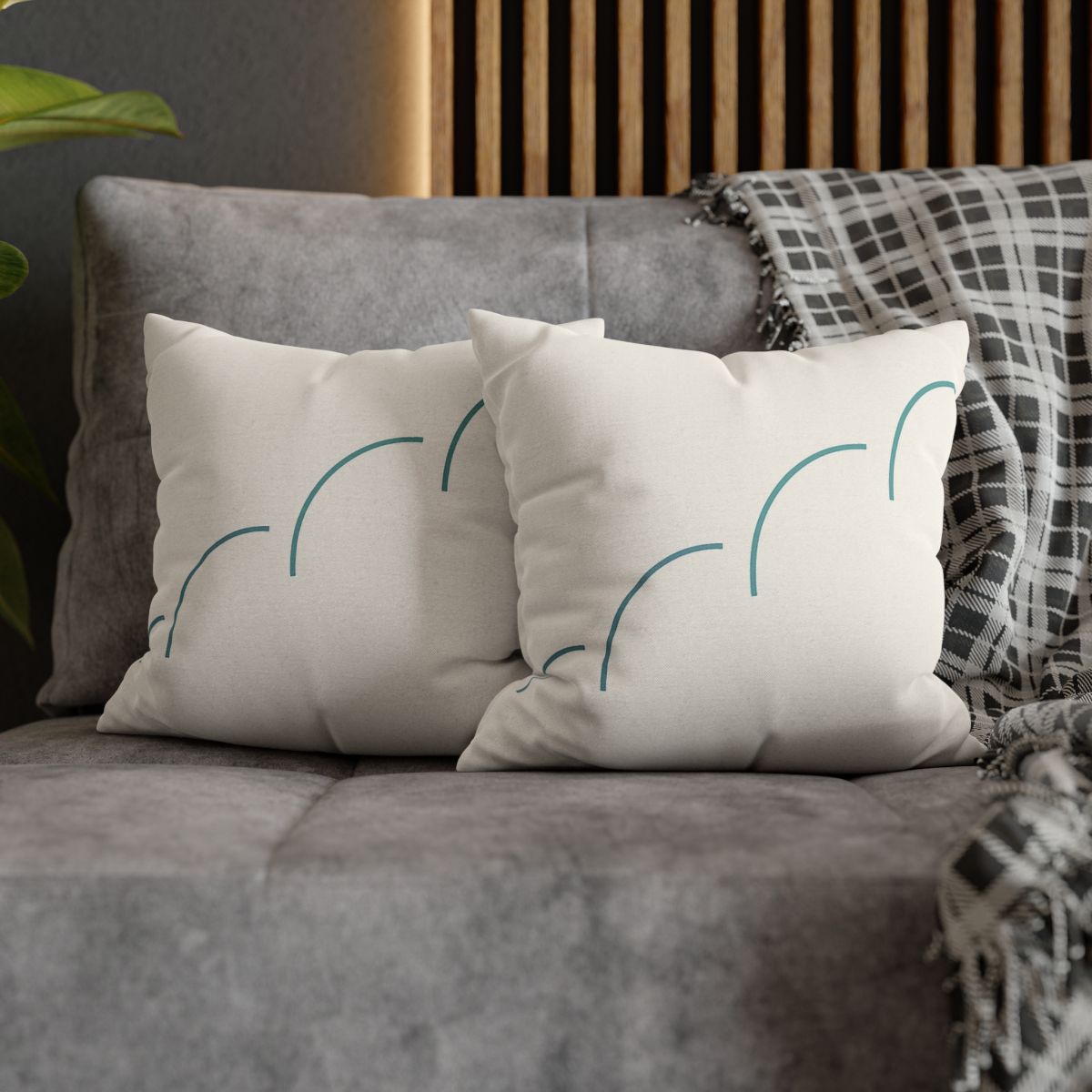 Offset Arc Ladder trendy patterned pillow cases