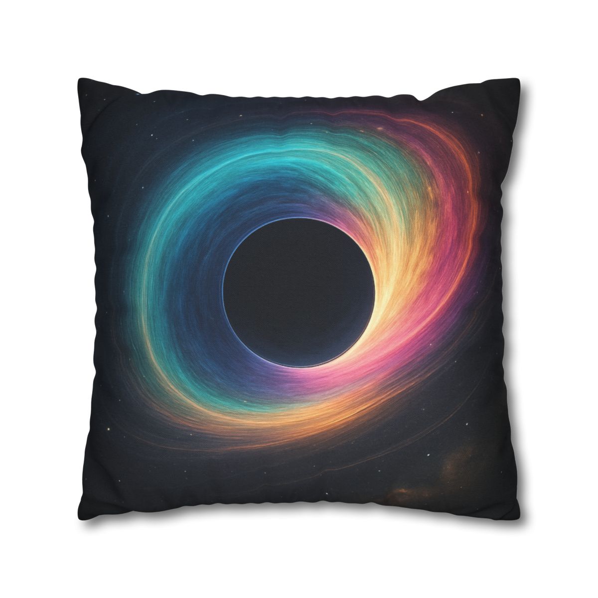 Prismatic Singularity Bloom personalized pillow covers
