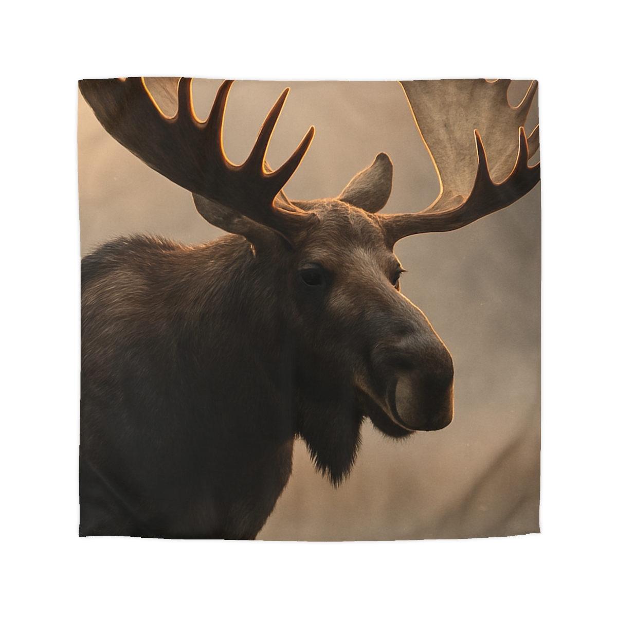 Dawn Mirror Moose warm winter duvets