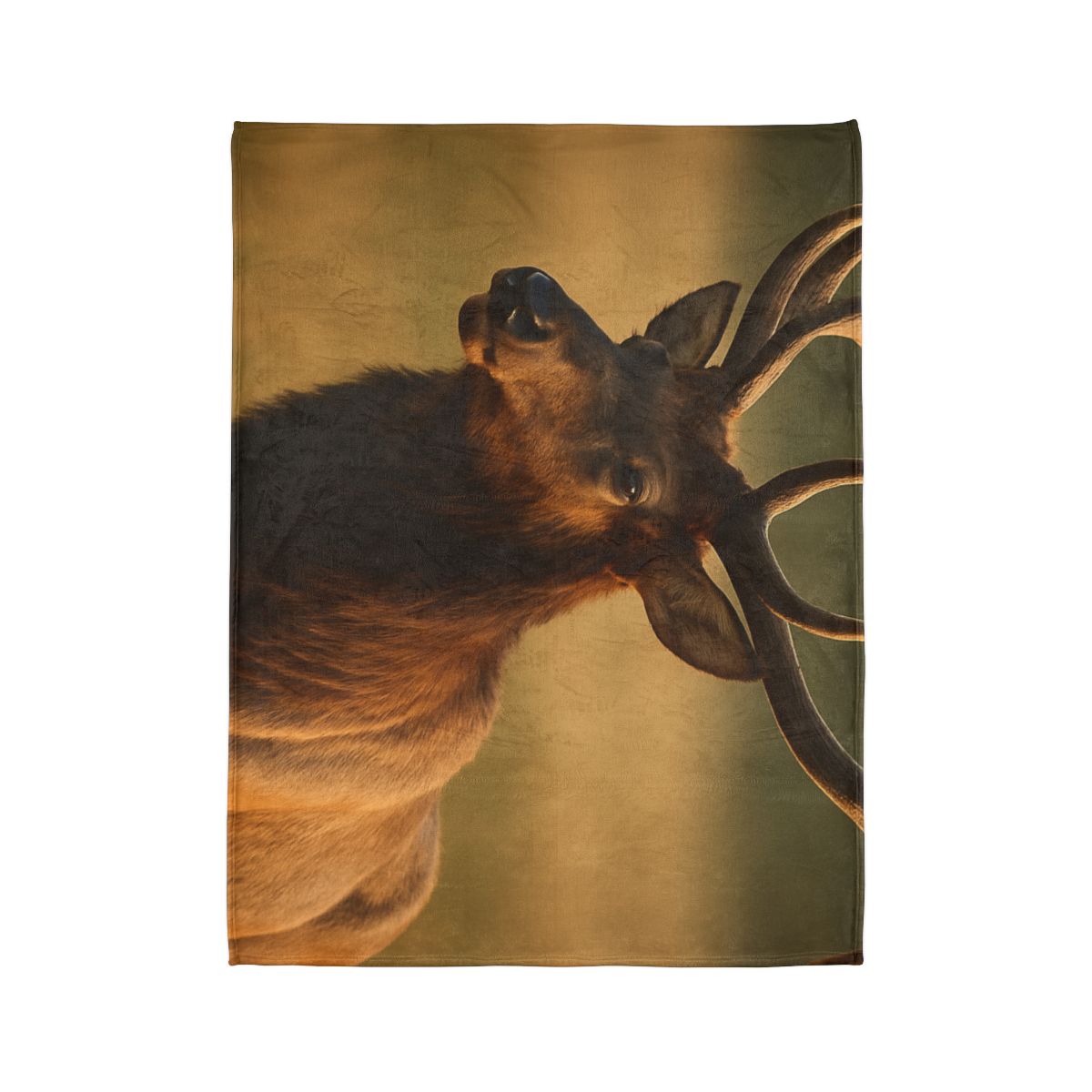 Antler Crown Mountain Elk warm winter blankets