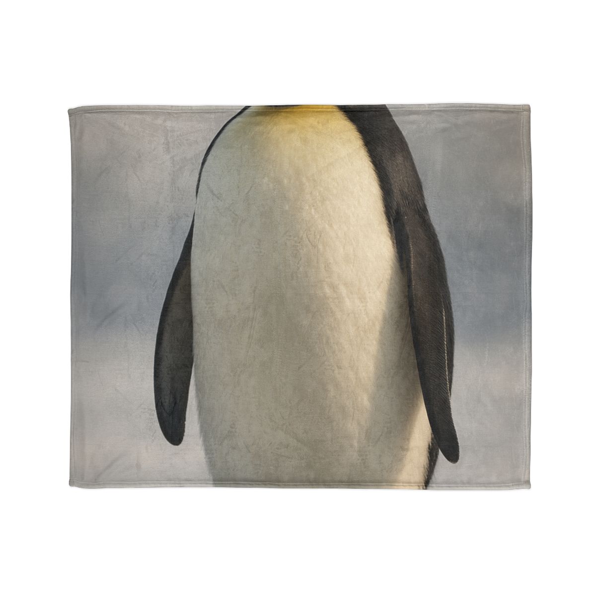 Frost Halo Emperor Penguin trendy patterned blankets