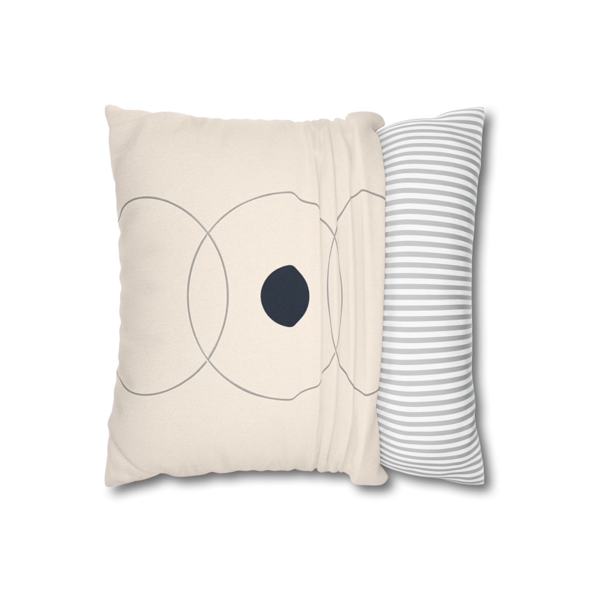 Stacked Rings With Silent Gap unique gift pillow cases