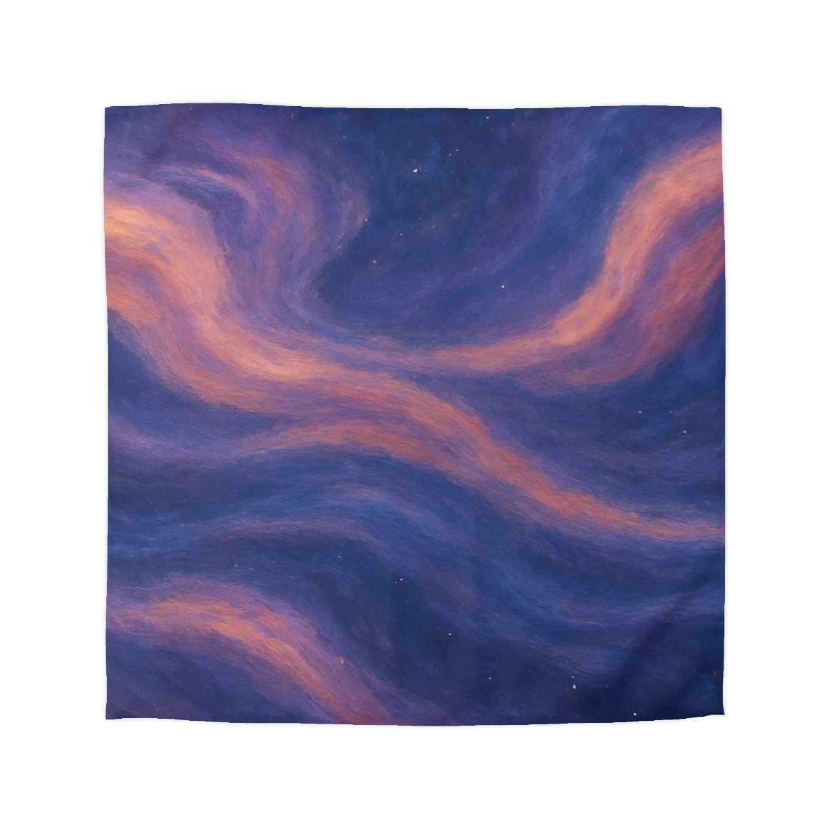 Chromatic Nebula Tapestry personalized bedding duvets