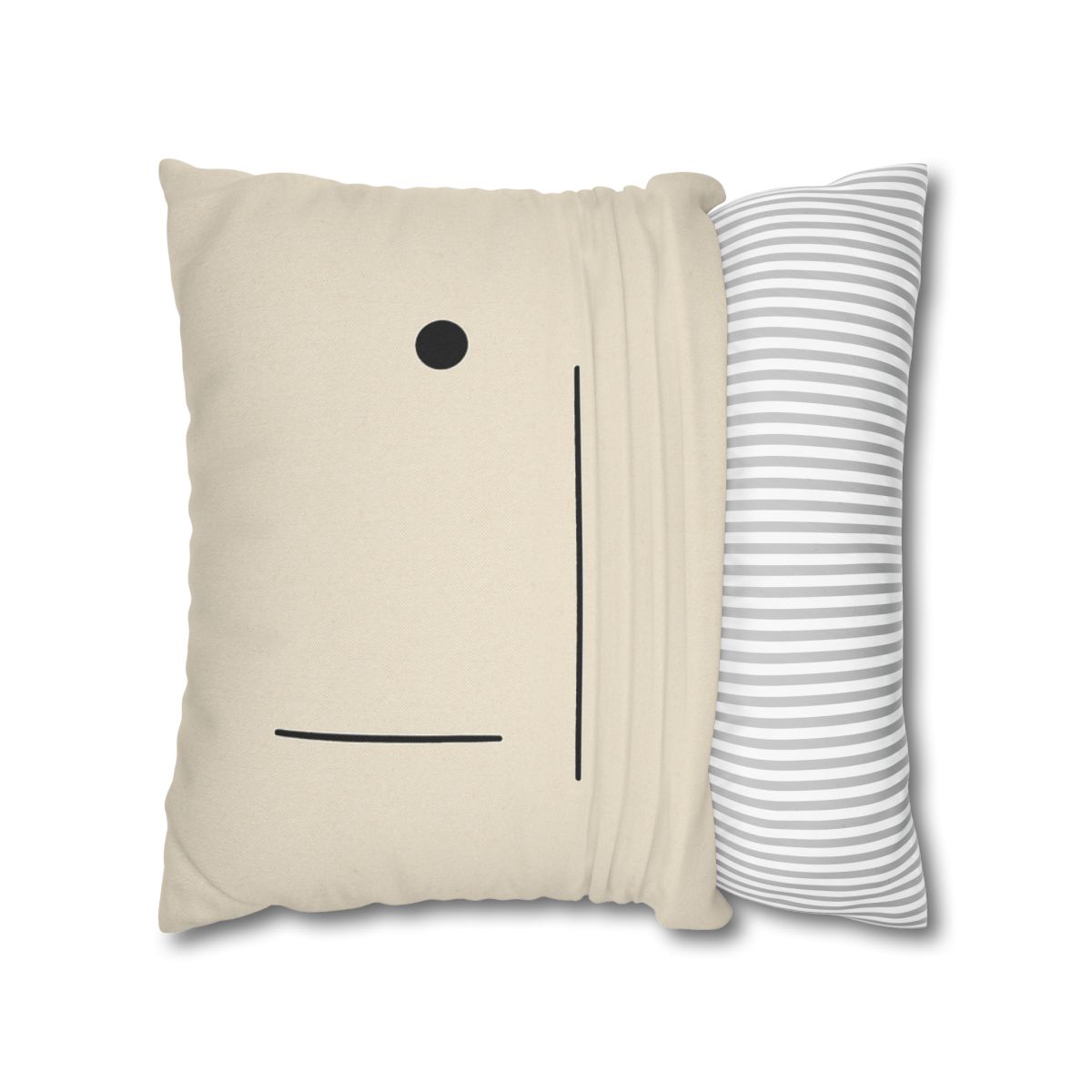Triad Line And Dot Alignment trendy patterned pillow cases