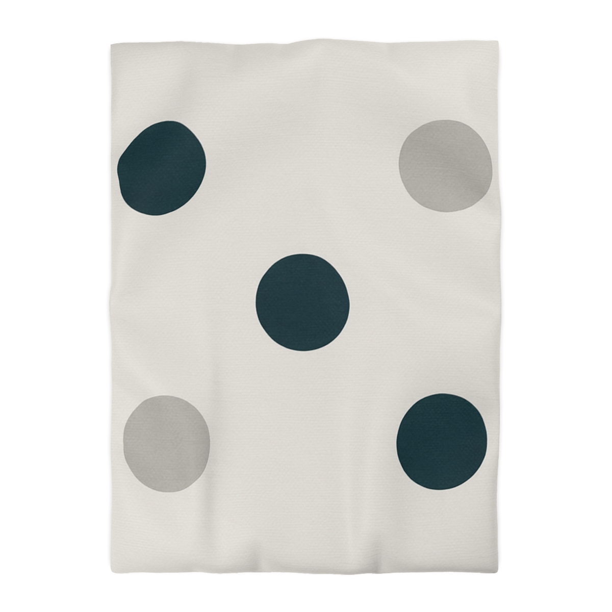 Sparse Dot Grid Rhythm personalized bedding duvets