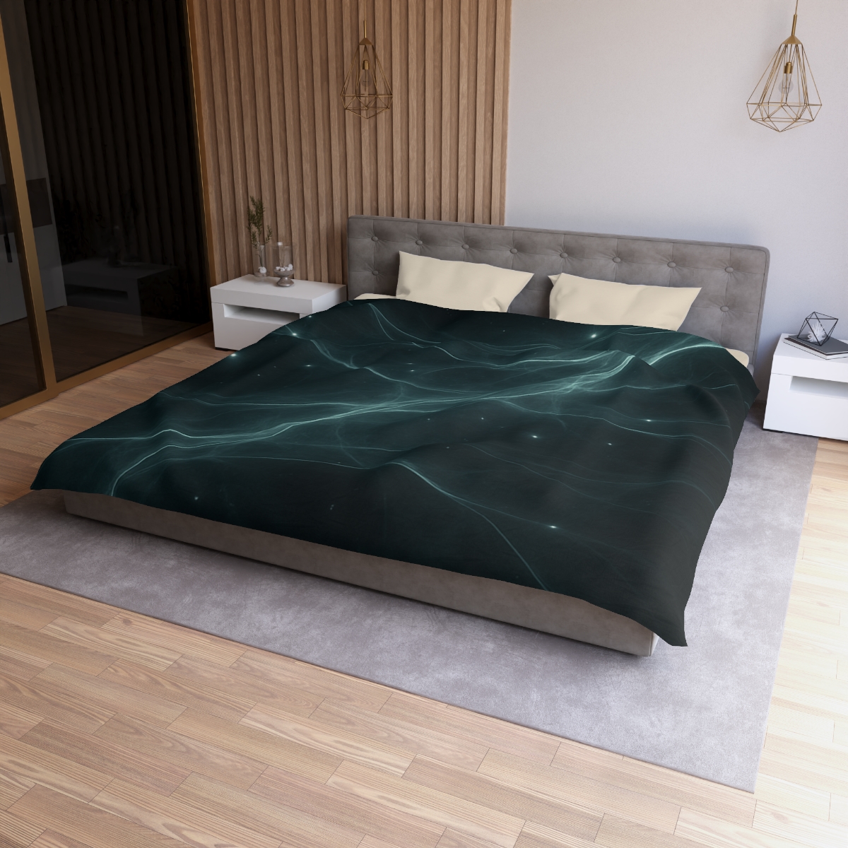 Filament Veil Network stylish duvet covers