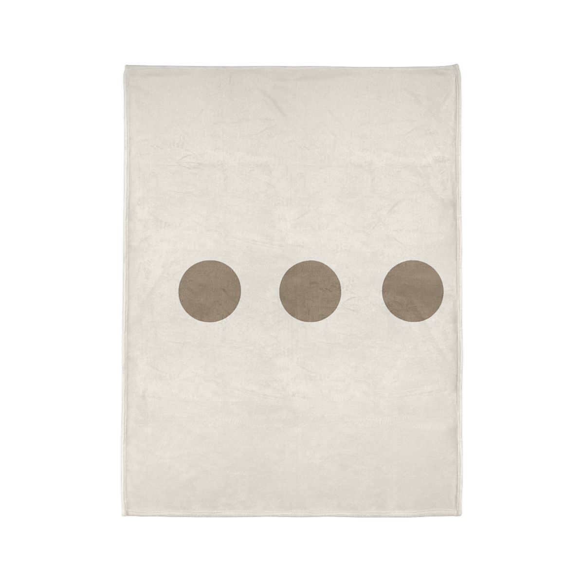 Offset Circle Ladder soft fleece blankets