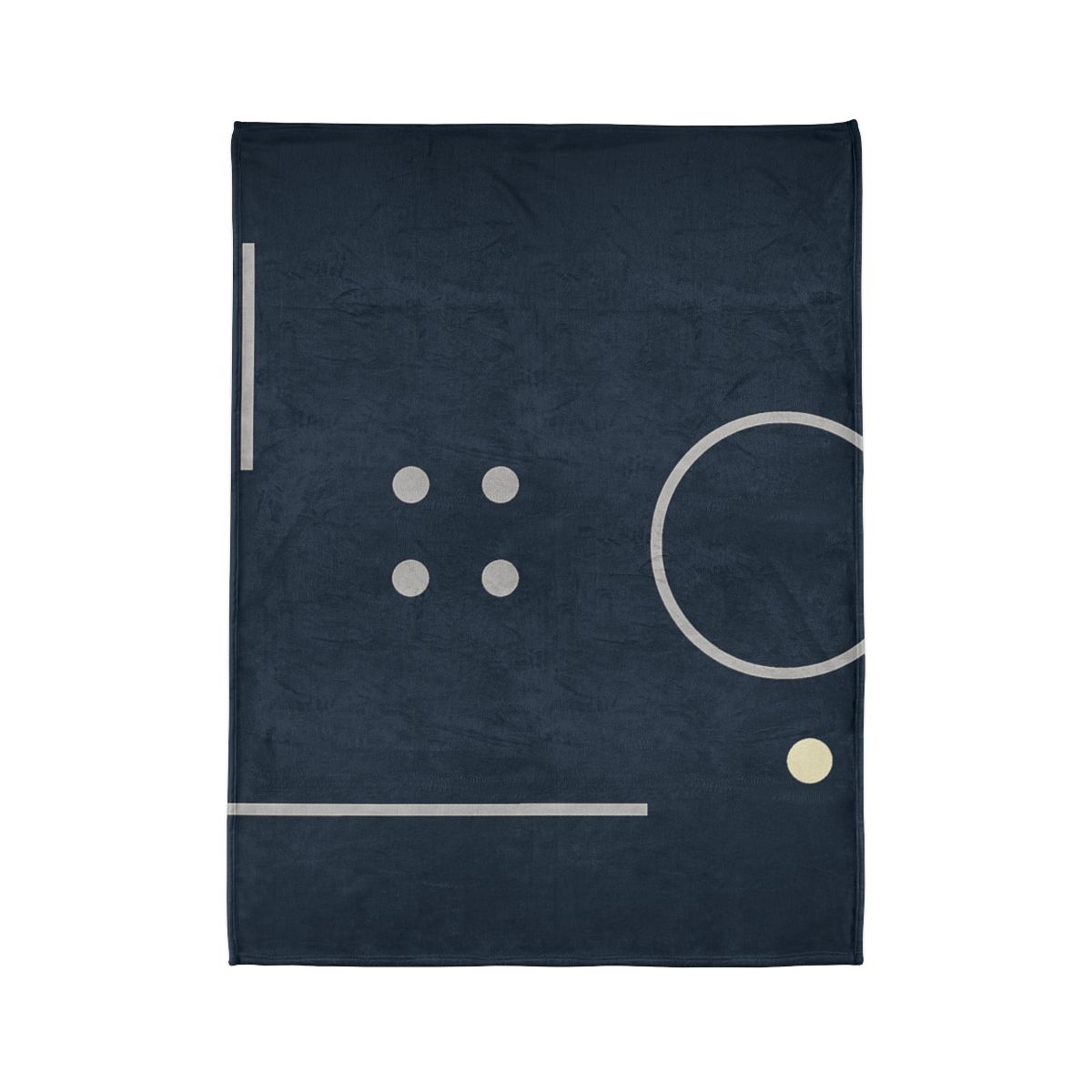 Ring With Missing Dot Cluster trendy patterned blankets