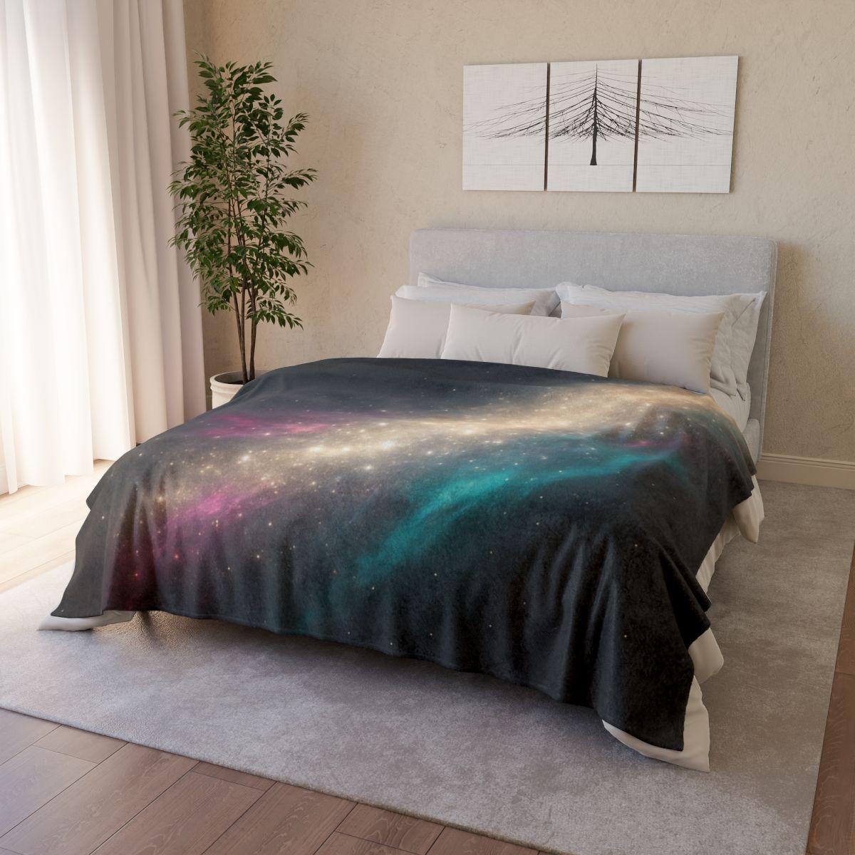Radiant Flux Starstream personalized cozy blankets