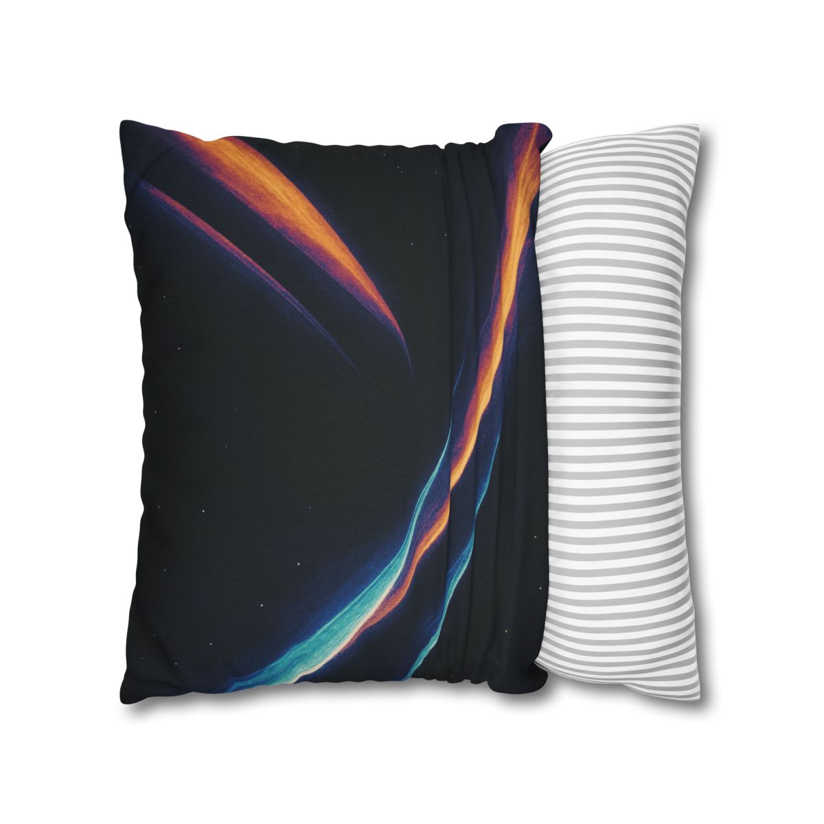 Prismatic Horizon Shear designer print pillow cases