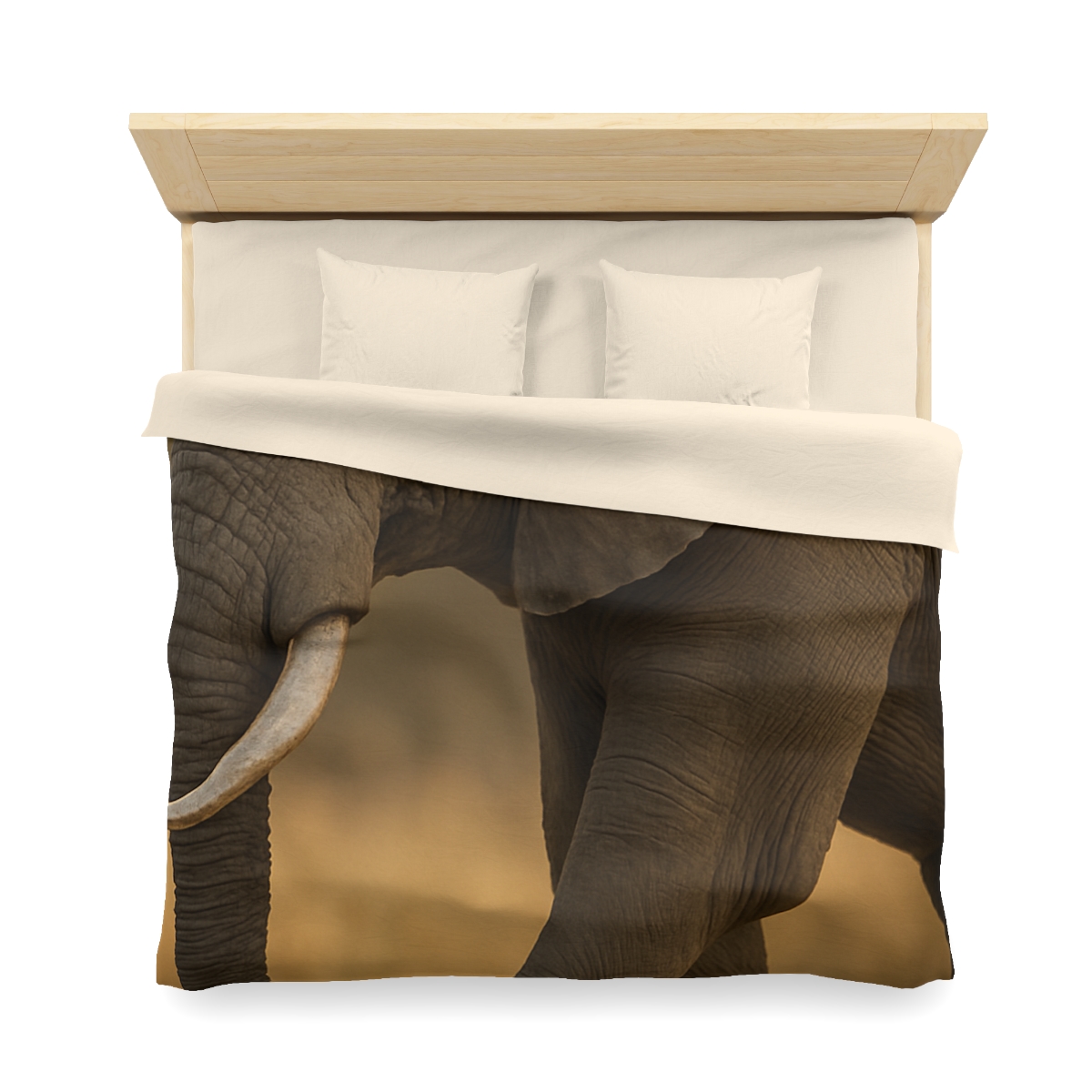 Savannah Sentinel Elephant soft comforter duvets