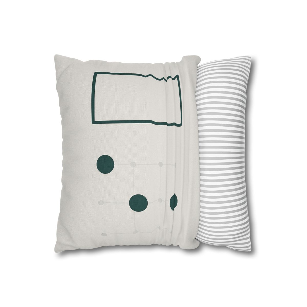 Triad Signal Grid personalized pillow covers