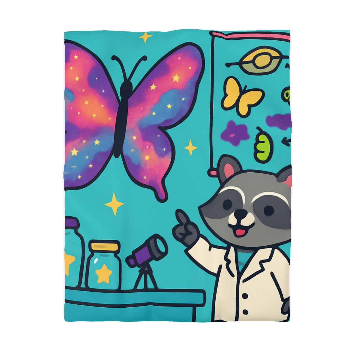 Nebula Garden Butterflies Lab stylish duvet covers