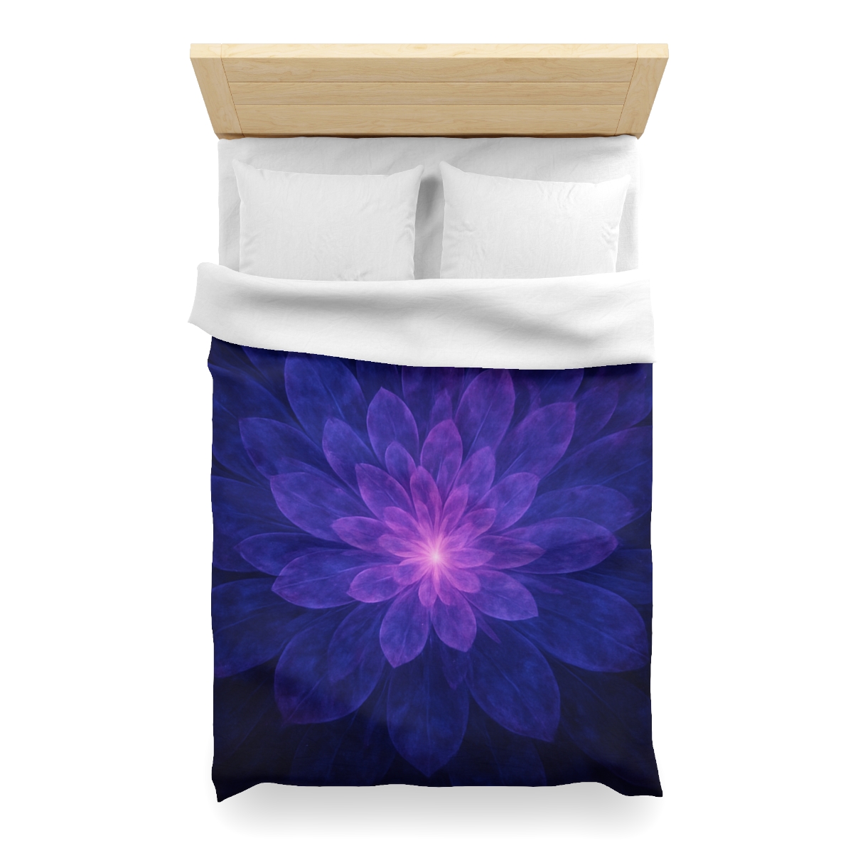 Nebula Petal Radiance designer printed duvets
