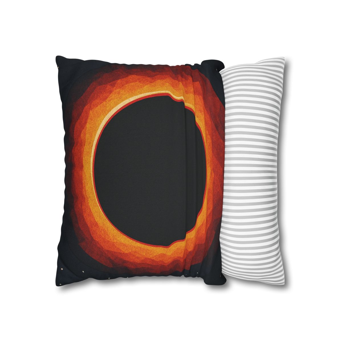 Event Horizon Paper Cut Silhouette trendy patterned pillow cases