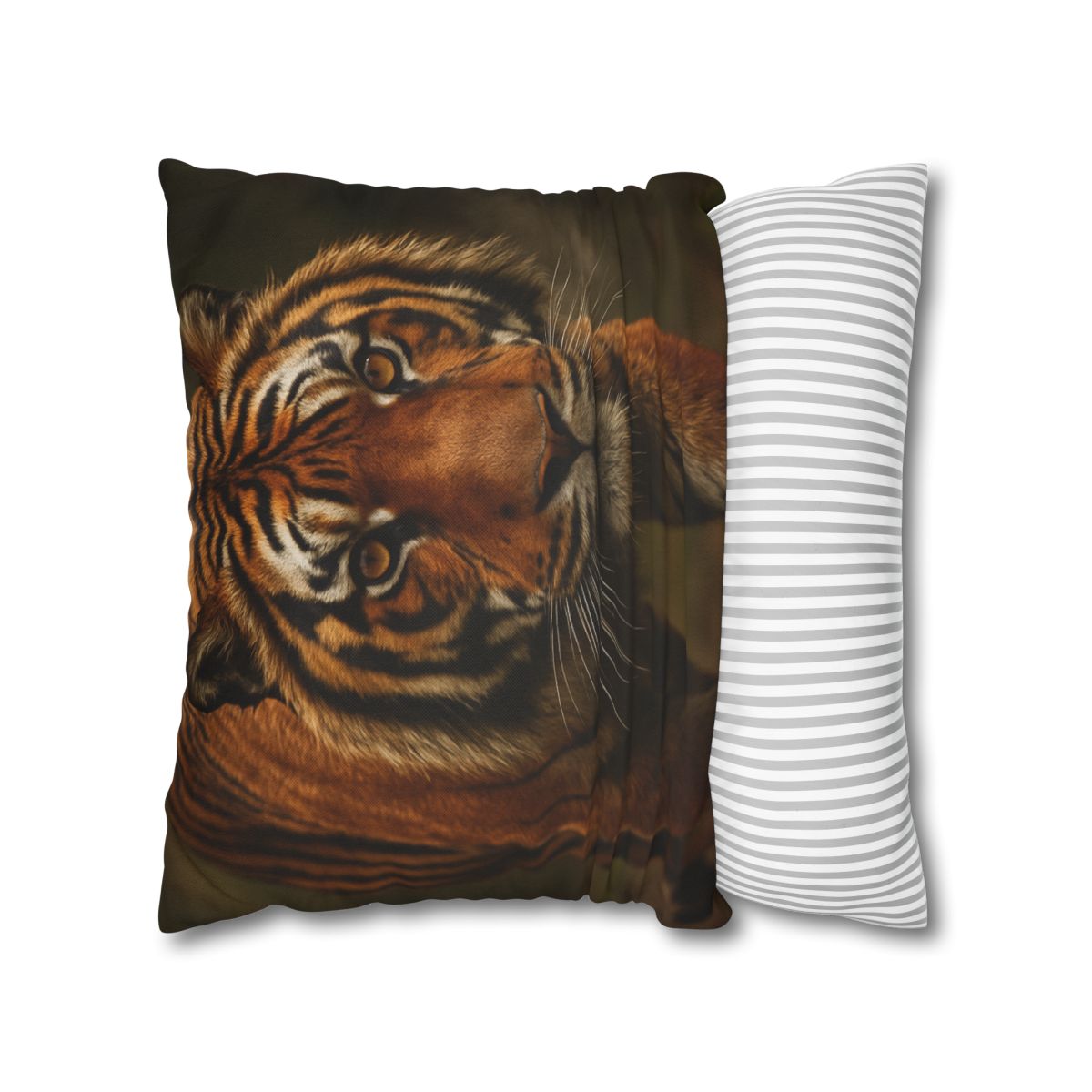 Forest Stalker Bengal Tiger trendy patterned pillow cases
