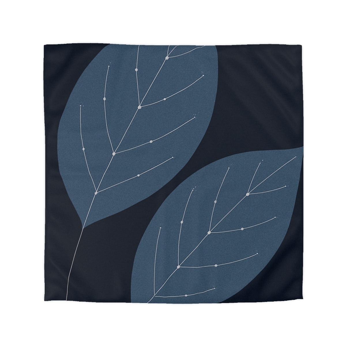Leaf Vein Constellation Map warm winter duvets