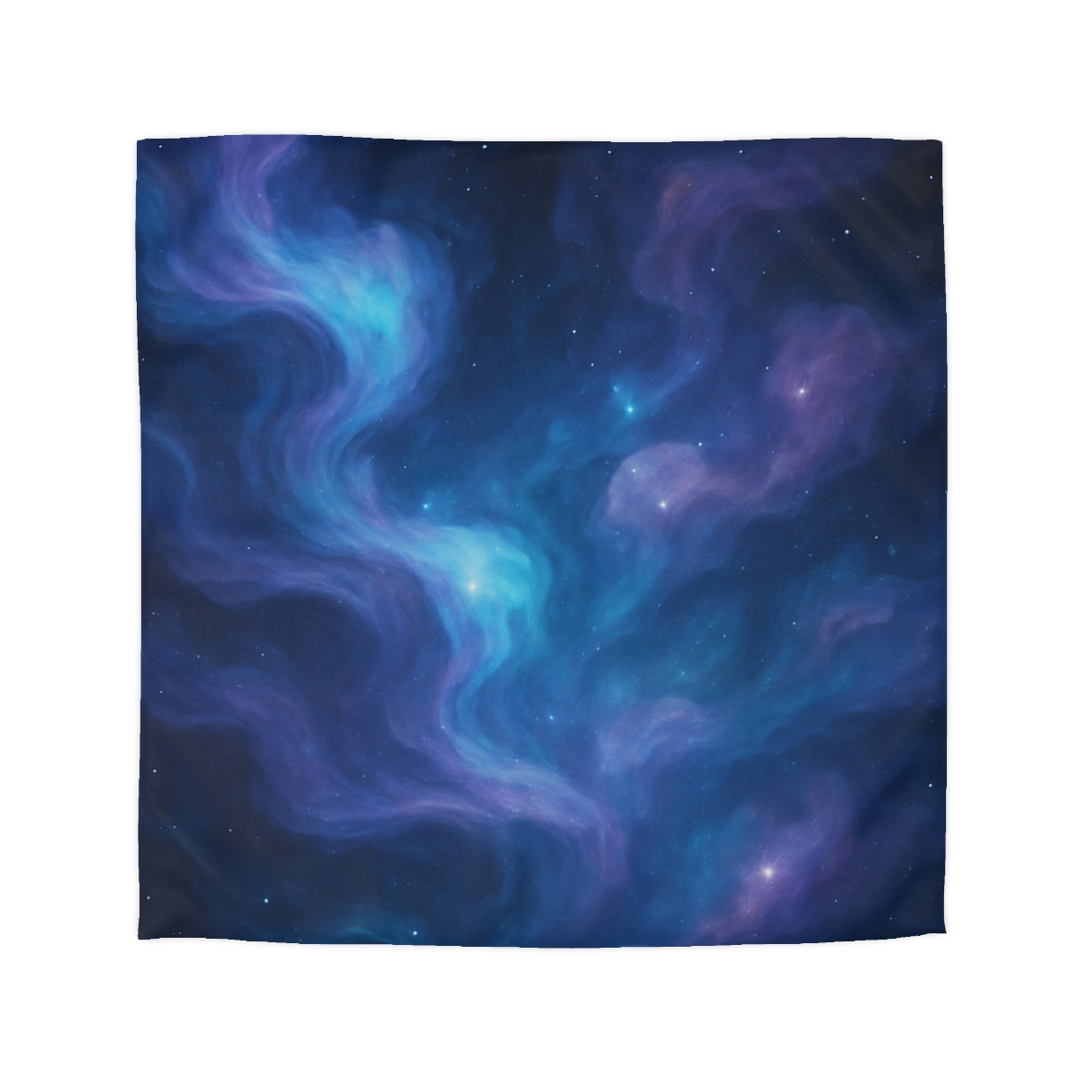 Spectral Nebula Currents personalized bedding duvets