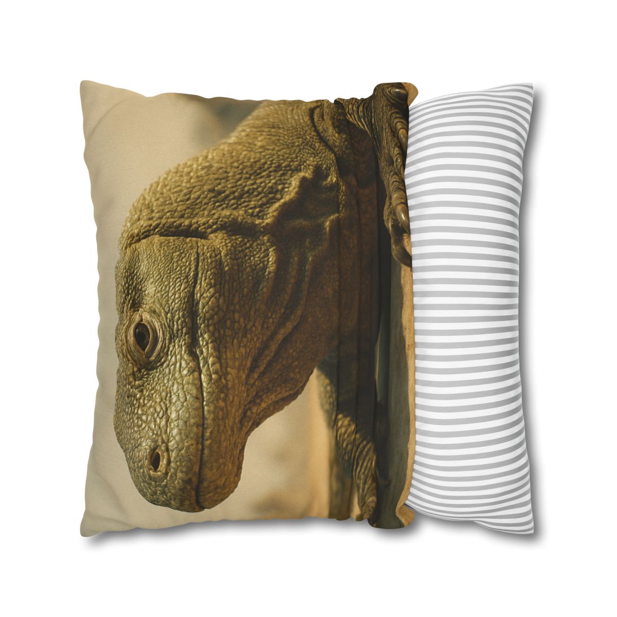 Ancient Sentinel Komodo Dragon soft cotton pillow cases