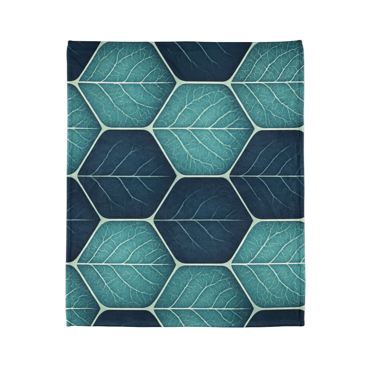 Leaf Lattice Radiance stylish throw blankets