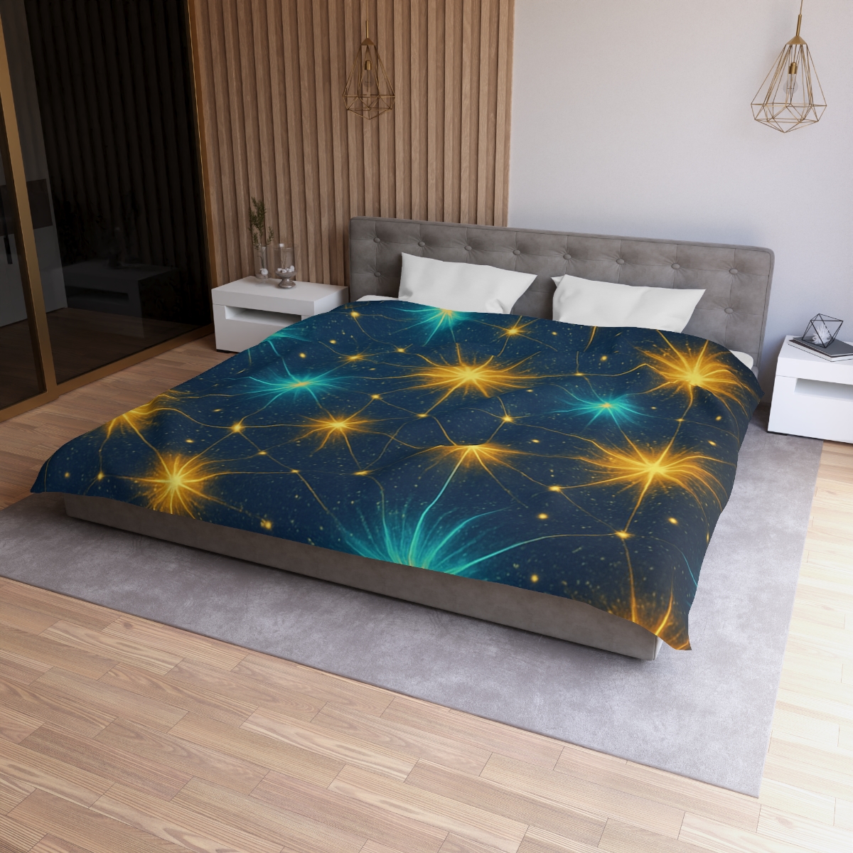 Starburst Lace Cluster stylish duvet covers