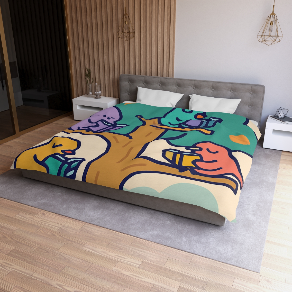 Library Of Magical Birds trendy bedroom duvets