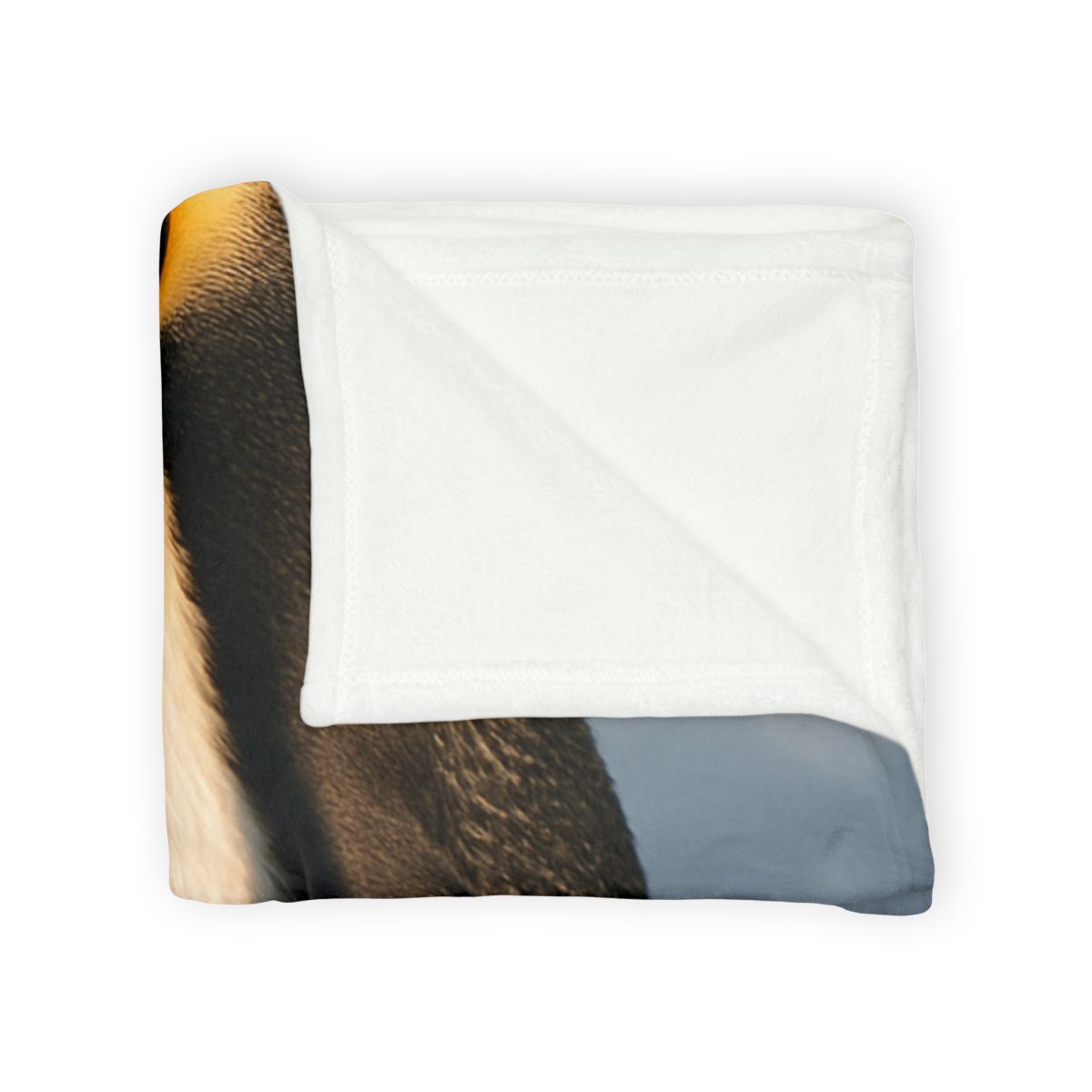 Aurora Drift Emperor Penguin stylish throw blankets