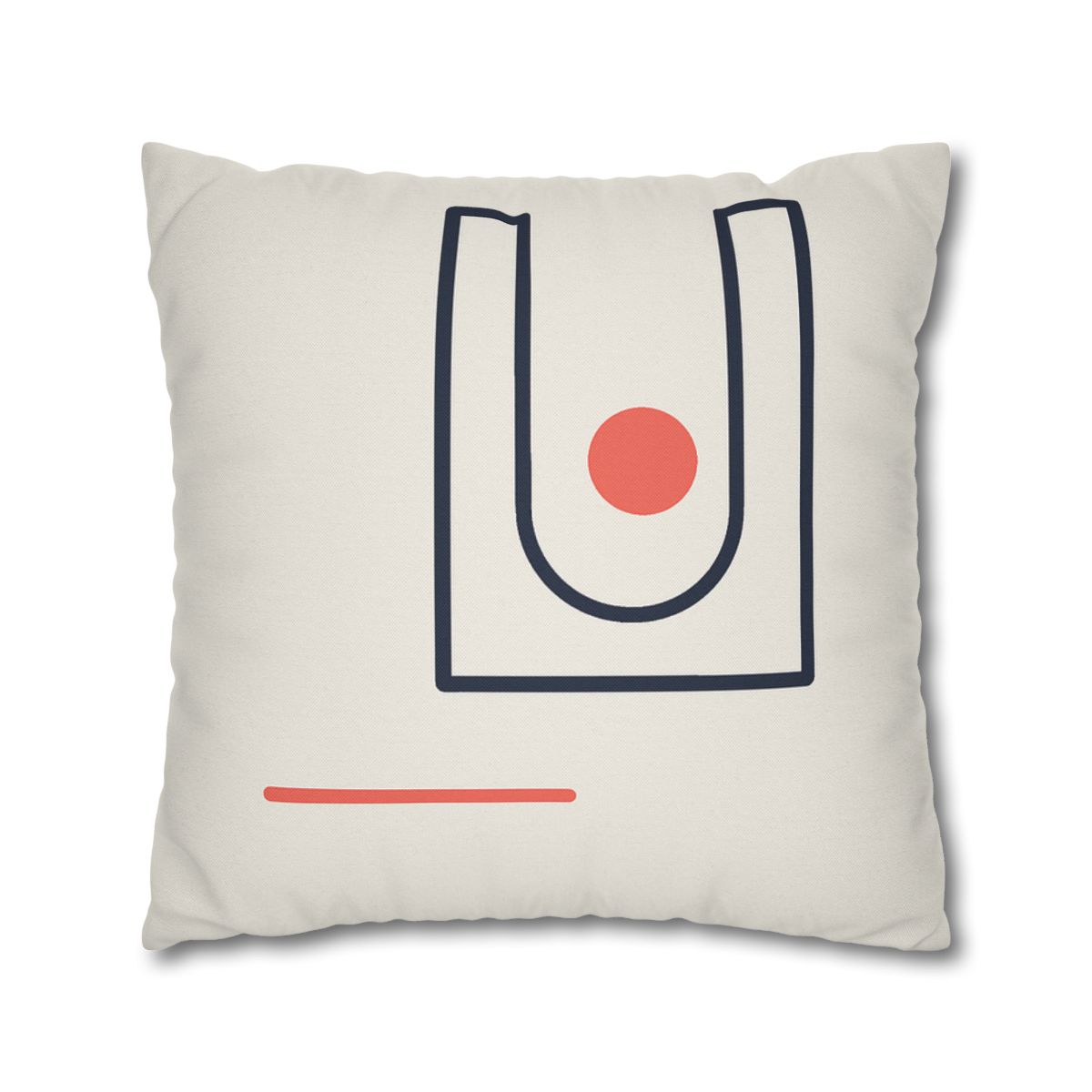 Orbit Gap Rectangles designer print pillow cases