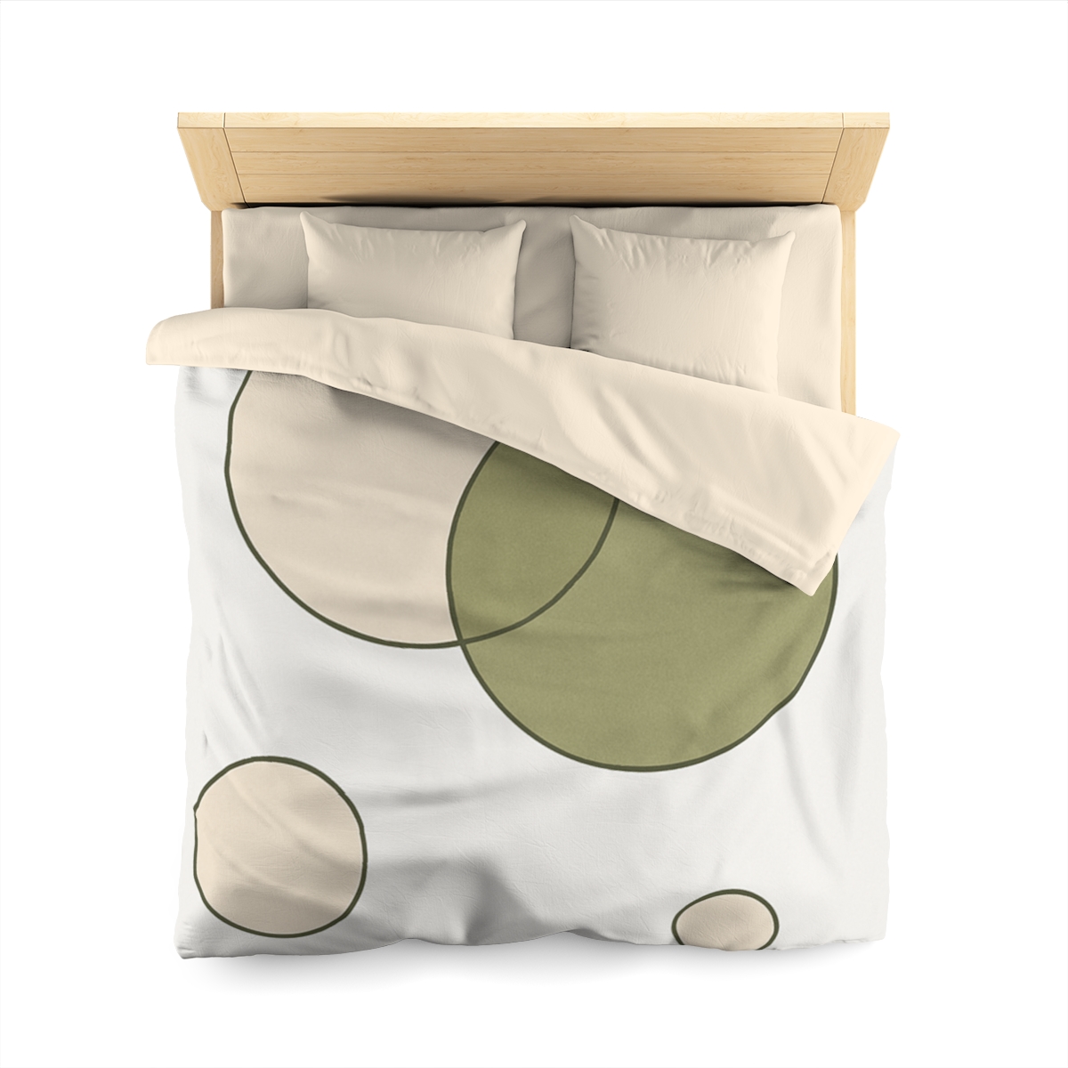 Quiet Balance Of Overlapping Circles unique patterned duvets