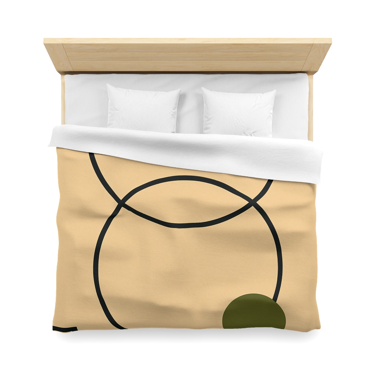 Aligned Rings With Corner Steps soft comforter duvets