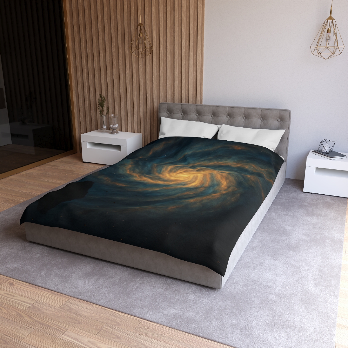 Nebula Spiral Tapestry unique patterned duvets