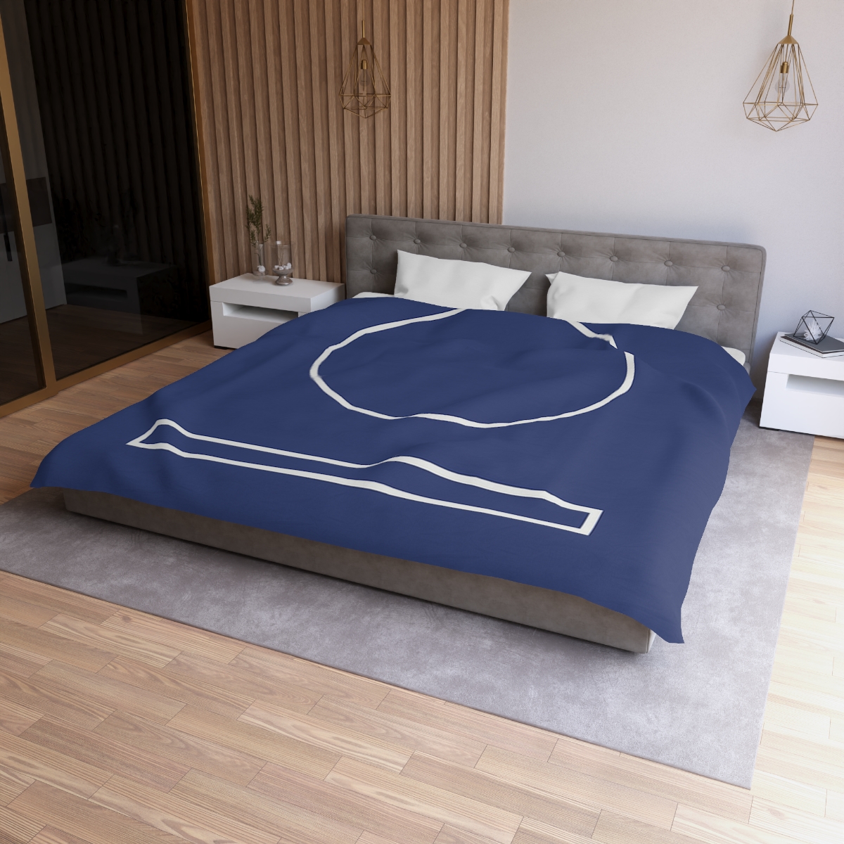 Orbit Ring With Split Rectangle personalized bedding duvets