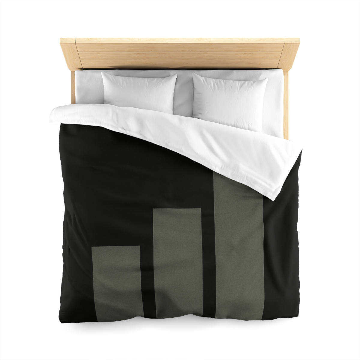 Stepped Bars Under Distant Star soft comforter duvets