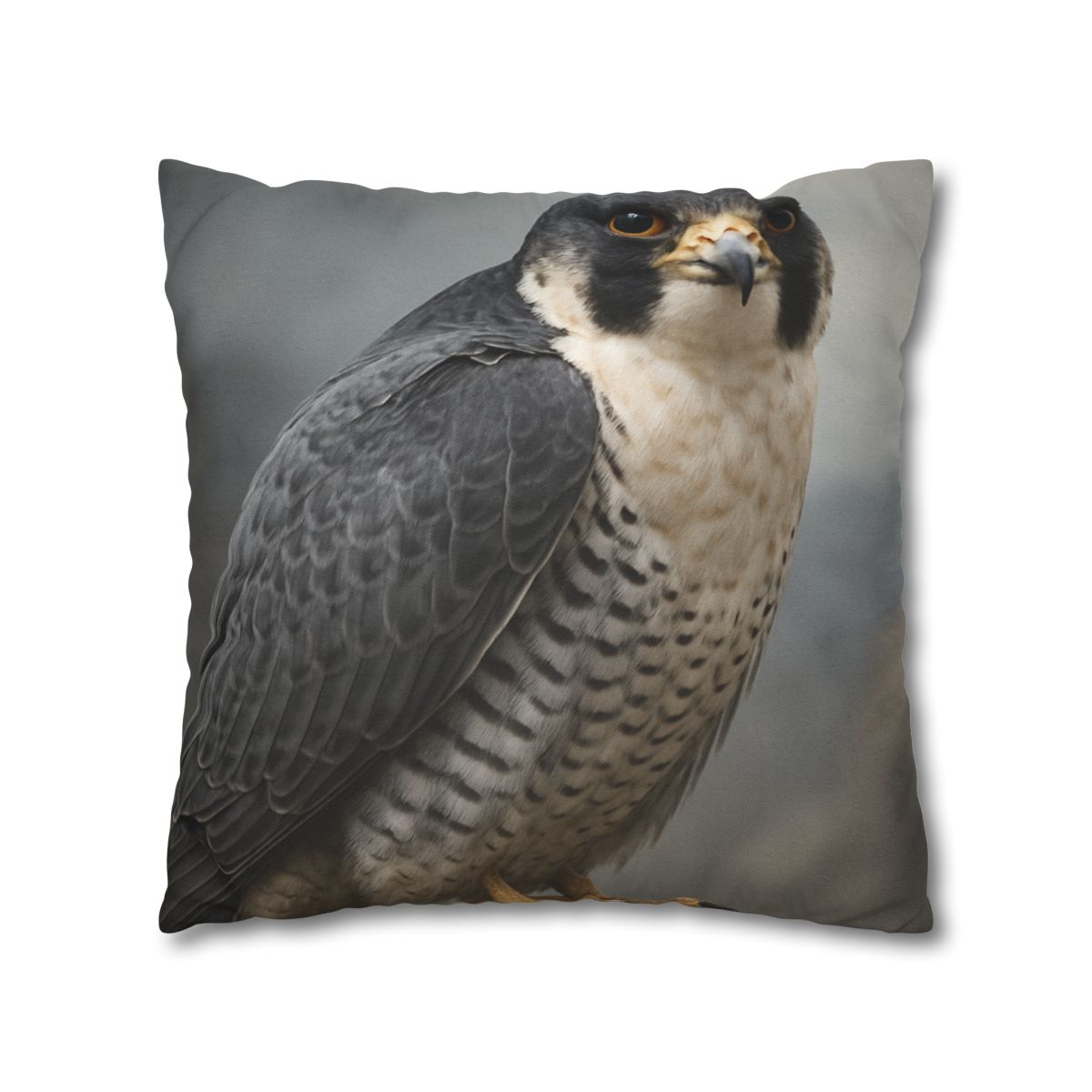 Starlit Focus Peregrine Falcon comfortable bedding pillow covers