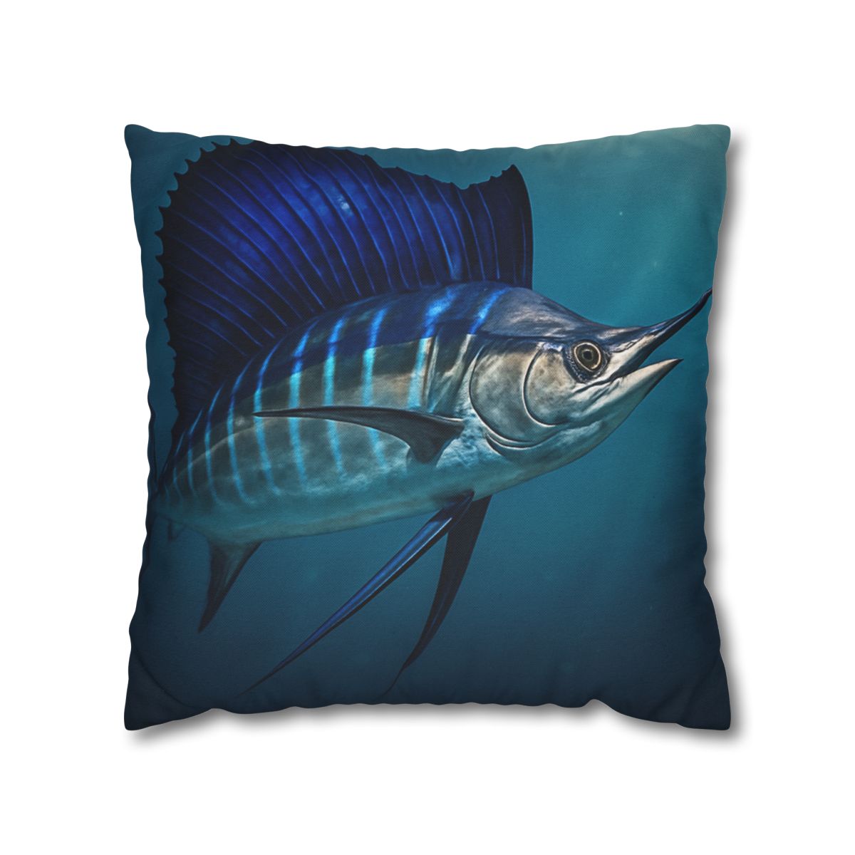 Starlit Surge Sailfish comfortable bedding pillow covers