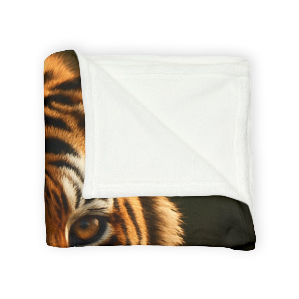Forest Stalker Bengal Tiger personalized cozy blankets