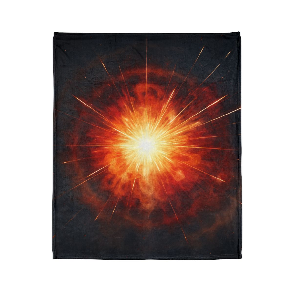 Starburst Petal Shockwave decorative home blankets