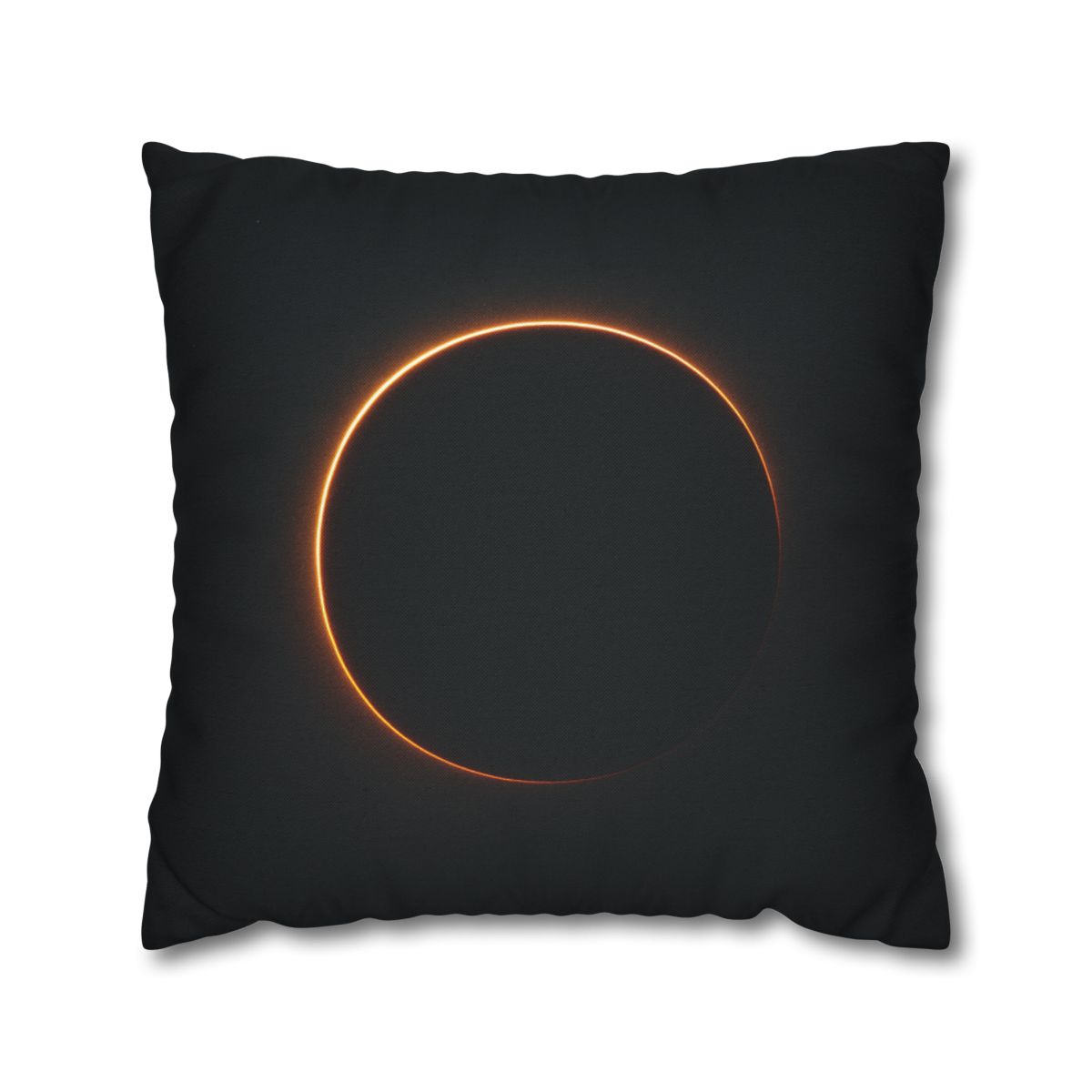 Void Horizon Silhouette Bloom personalized pillow covers